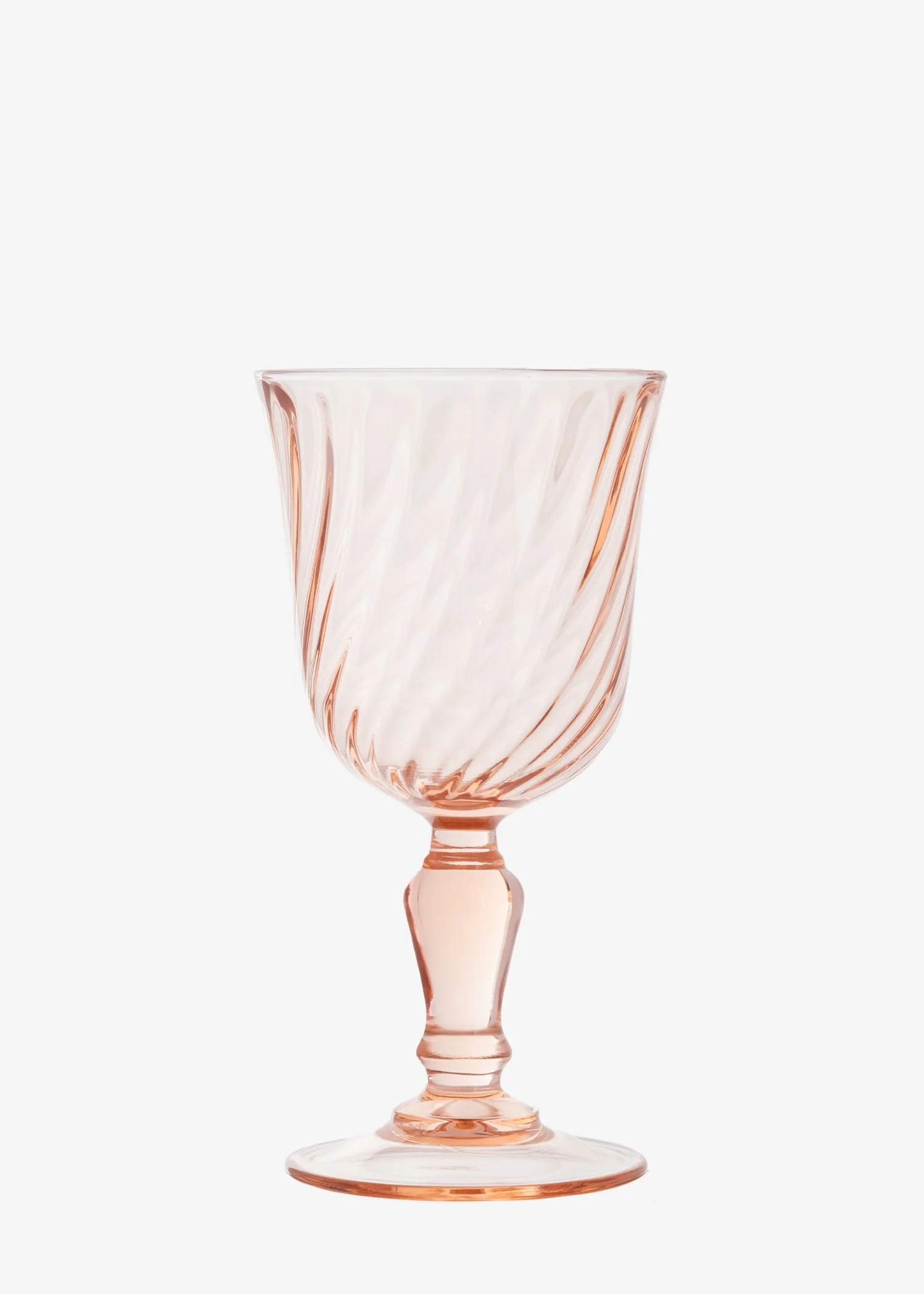 Vintage Clear | Cut Crystal Goblet — Casa de Perrin